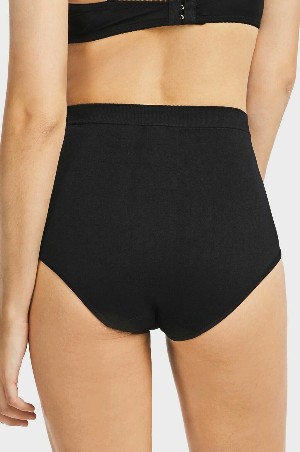 6 12 Pack Women Seamless High Rise Full Coverage Nylon Panty Underwear One Size