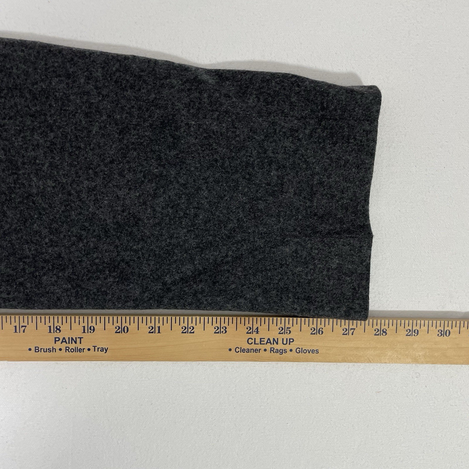 J. Crew Mario Bellucci Pants Womens Size 2 Gray Italian Wool Blend Elastic Waist