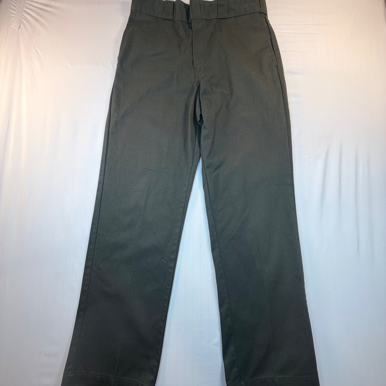 Dickies 874 Work Pants Mens 34×32 Olive Green Original Fit Straight Leg D874OG