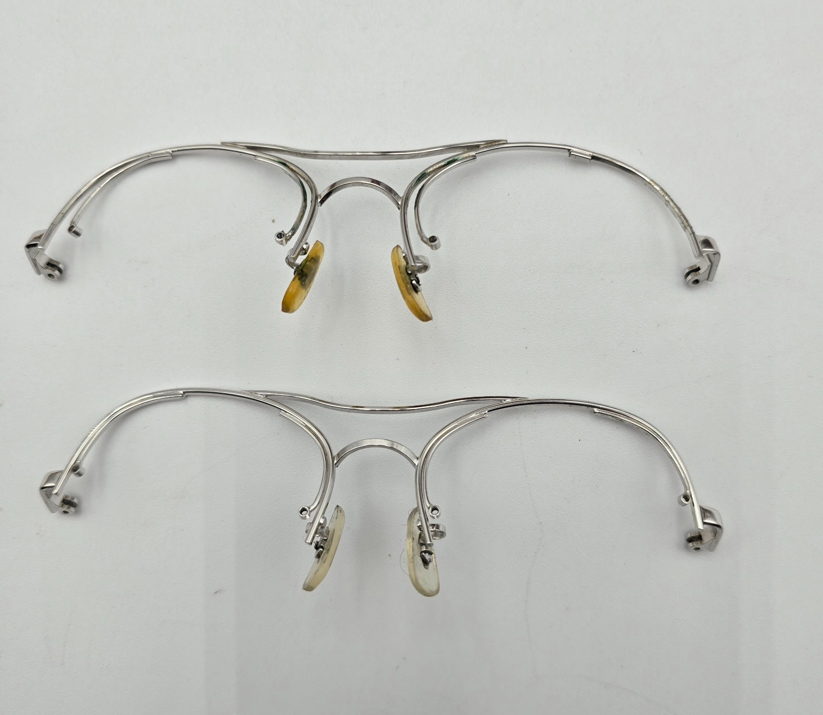 8 VINTAGE WIRE RIM & SEMI-RIMLESS FRAMES FRONTS AO B&L UNIVERSAL NEW & USED