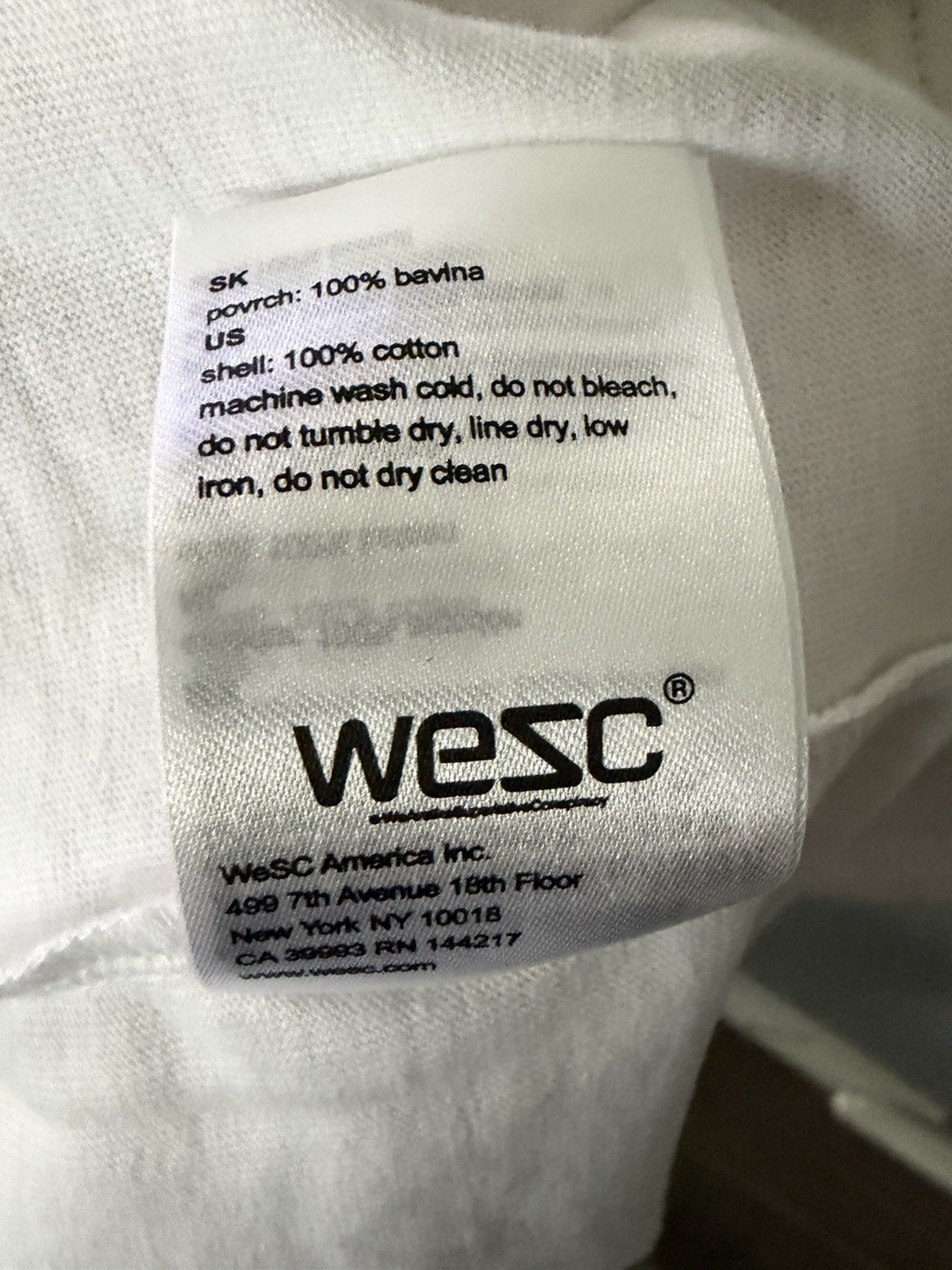 Wesc Club Sandwich Size Medium T-shirt Unisex Graphic White Tee Streetwear NWT