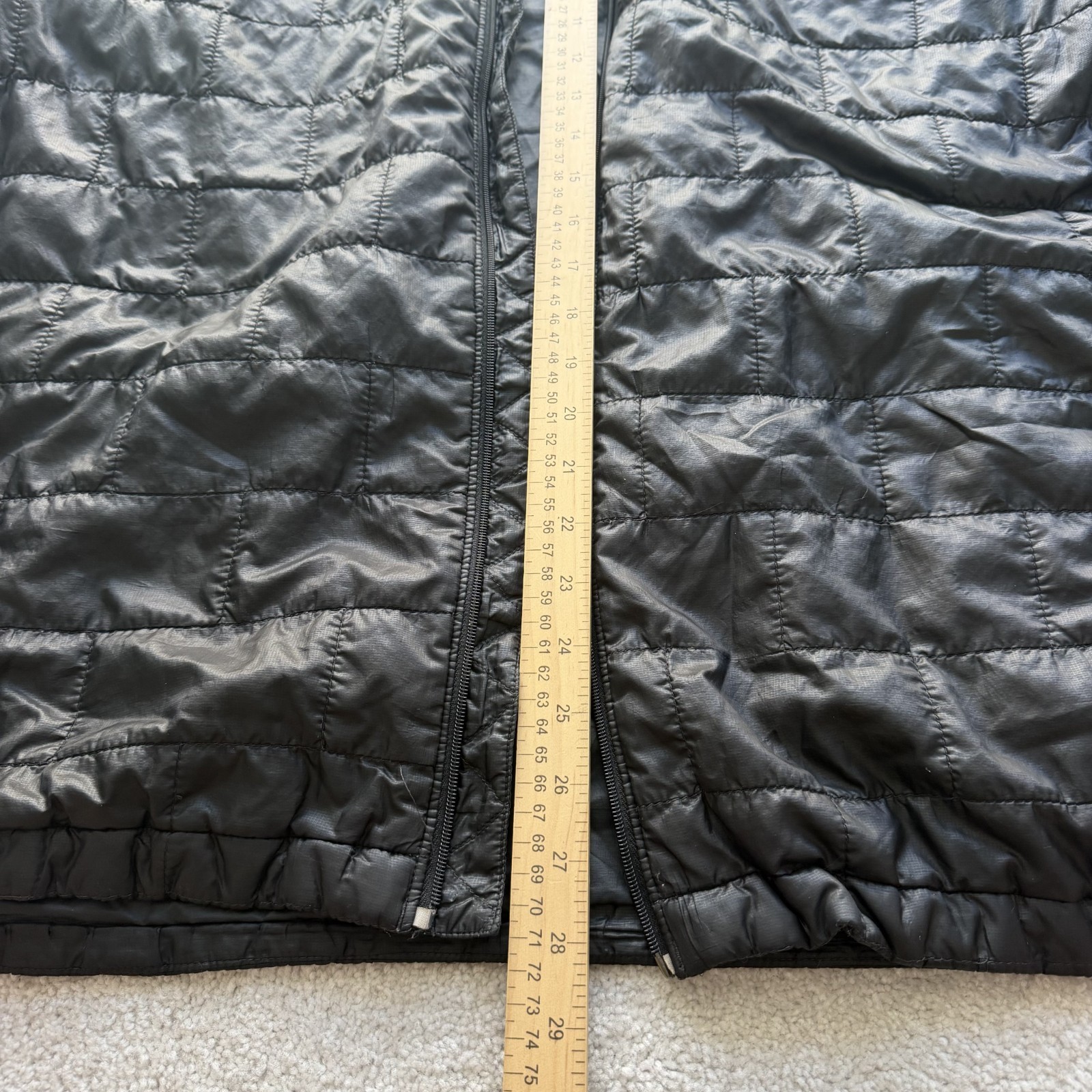 Patagonia Nano Puff Jacket Men’s Puffer Quilted XL Black Full Zip