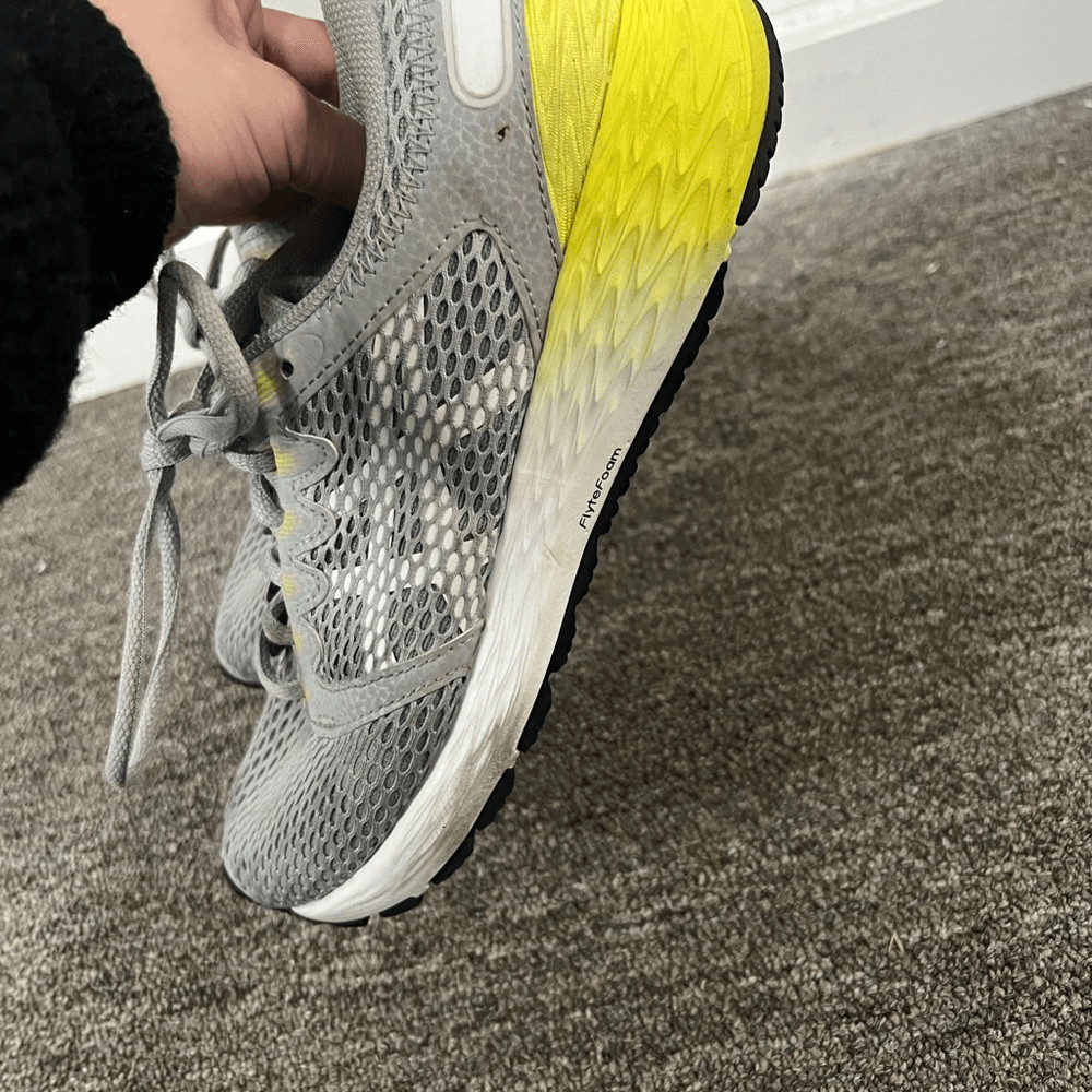 ASICS Gray Roadhawk FF 2 Running Sneakers Size 7 US $100