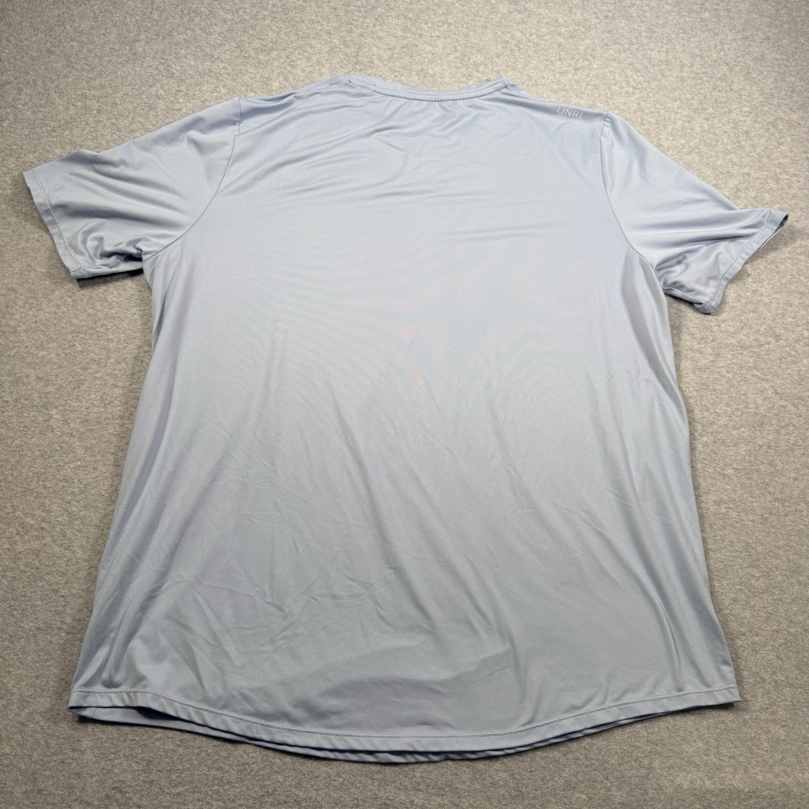 UNRL Mens Short Sleeve T Shirt Blue Sz XL Crew Neck