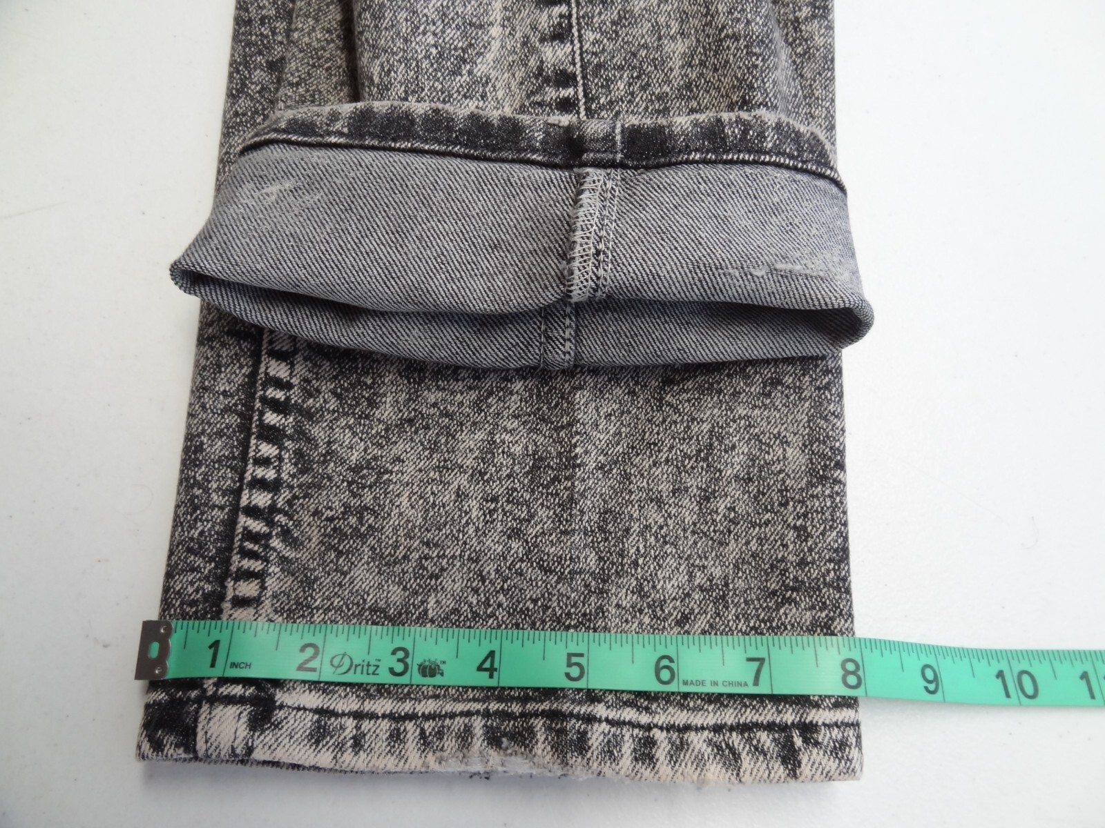 Levi’s 36×34 Relaxed Fit Stretch Acid Wash 90s Jeans 1992 Silver Label Trevira