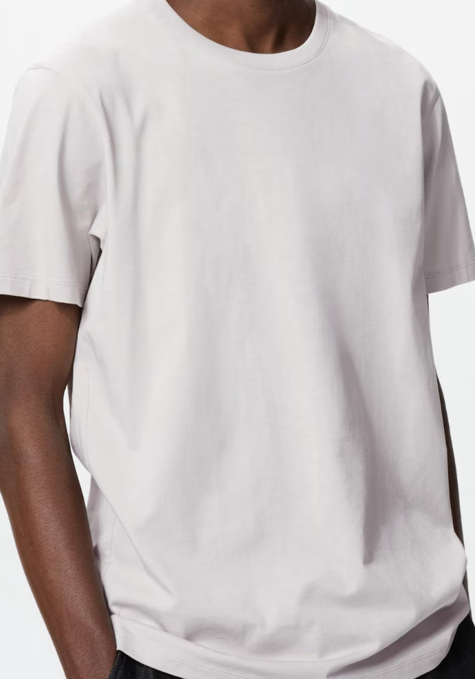 UNIQLO Premium 100% SUPIMA® cotton Crew Neck Short-Sleeve T-Shirt