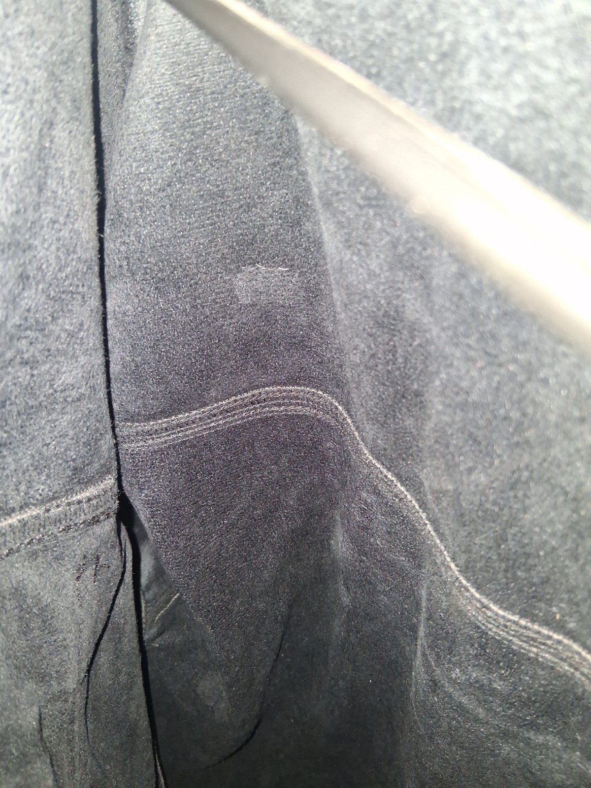Excuse Never Enough NWT black faux leather jacket. Size XL