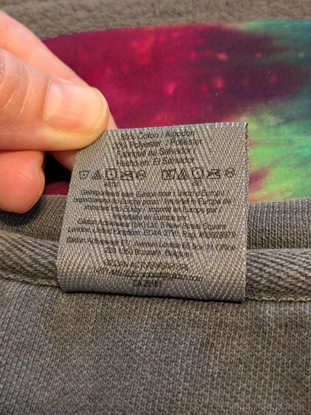 unisex blank Comfort Colors sz M Pepper Gray Sweatshirt Crewneck Hobby Lobby