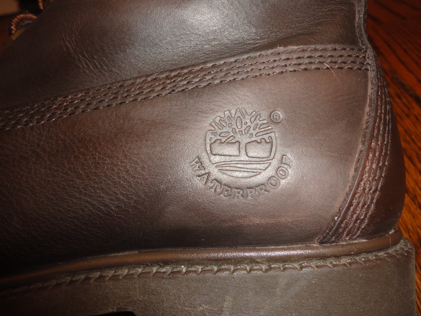 TIMBERLAND Women’s Vintage “Waterville” Brown Leather Hiking Boots Size 7.5