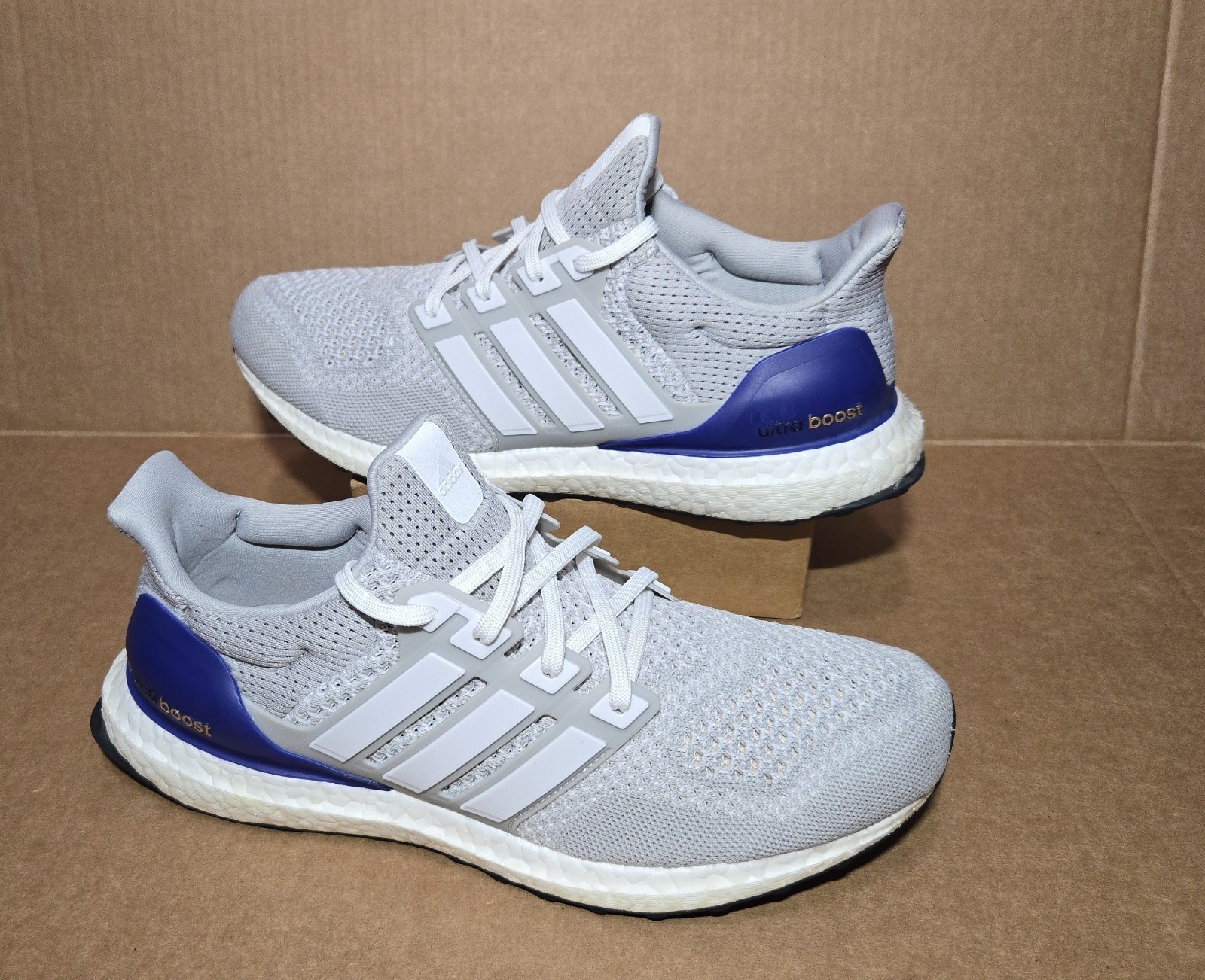 Adidas Ultra Boost 1.0 DNA – Men’s Size 9 -Cloud White Indigo GZ0448