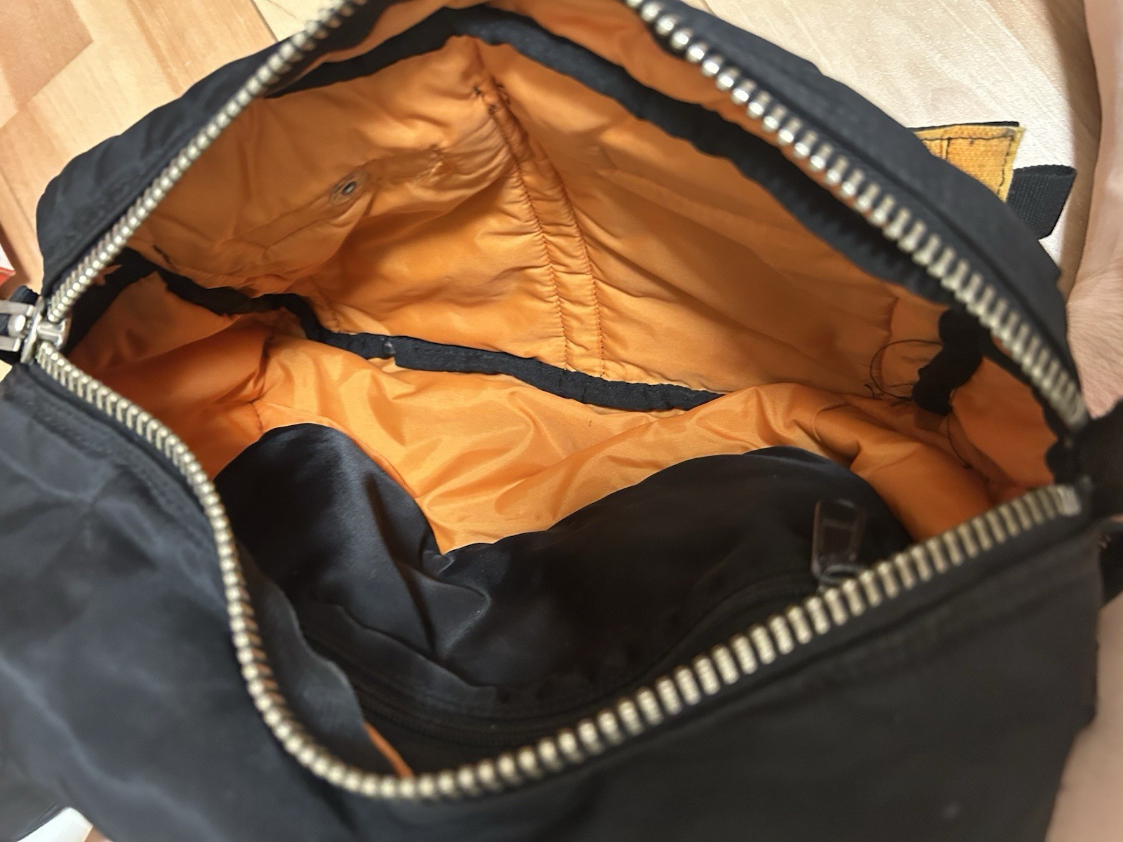 Porter Tanker Waist Bag Black W30 H20 D13cm Unisex Fashion Made In Japan