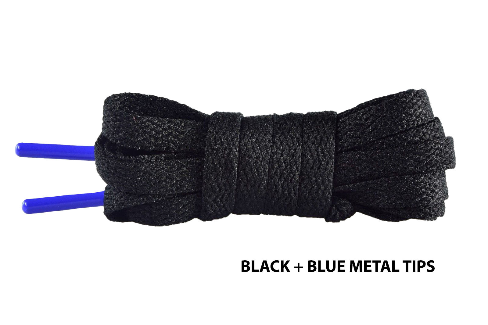 FLAT SHOELACES WITH METAL AGLETS LACE TIPS LACES FOR ALL SHOES