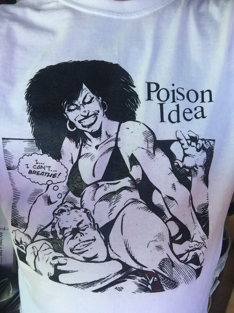 Poison Idea Blank Blackout Vacant Shirt S M L XL 2X You Pick Size CD