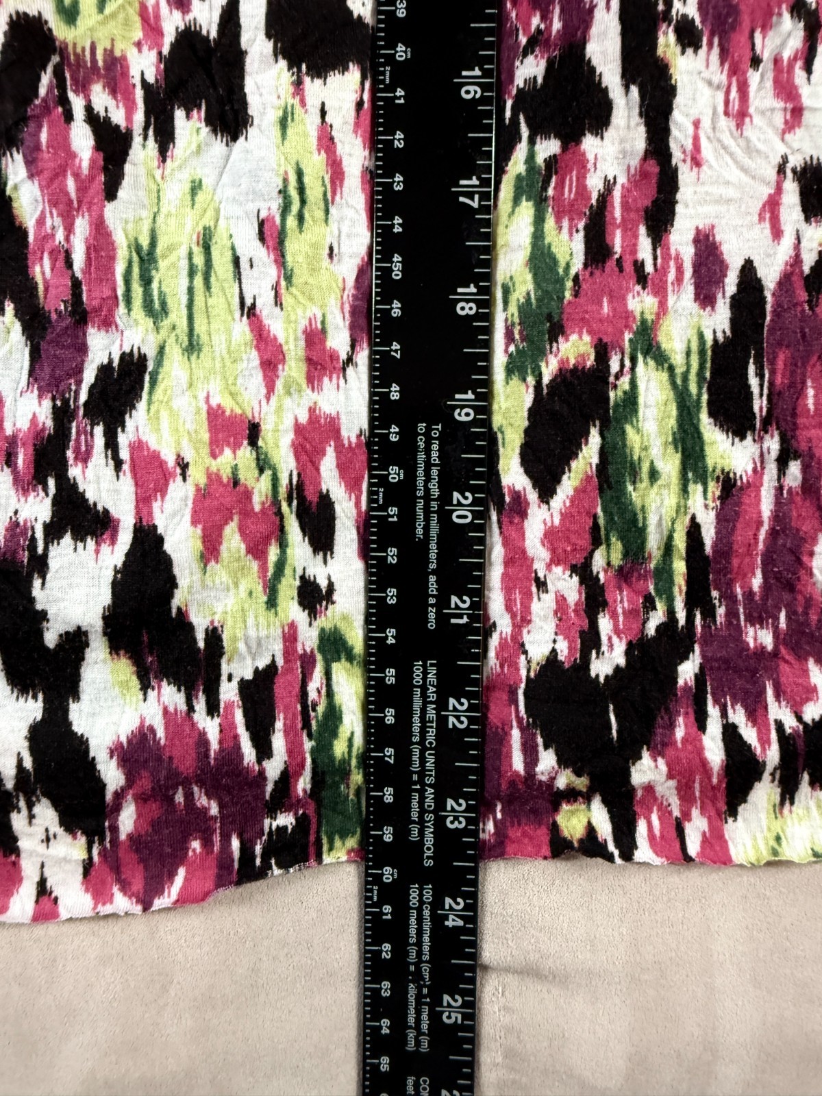 Brina & Em Womens Sleeveless Ruffle Tank Racerback Top Multicolor Size S