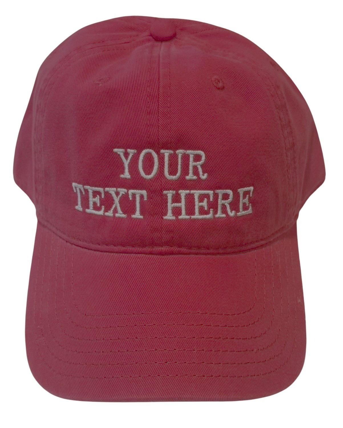 Custom Embroidered Baseball Cap Personalized Text Dad Hat with Your Own Message