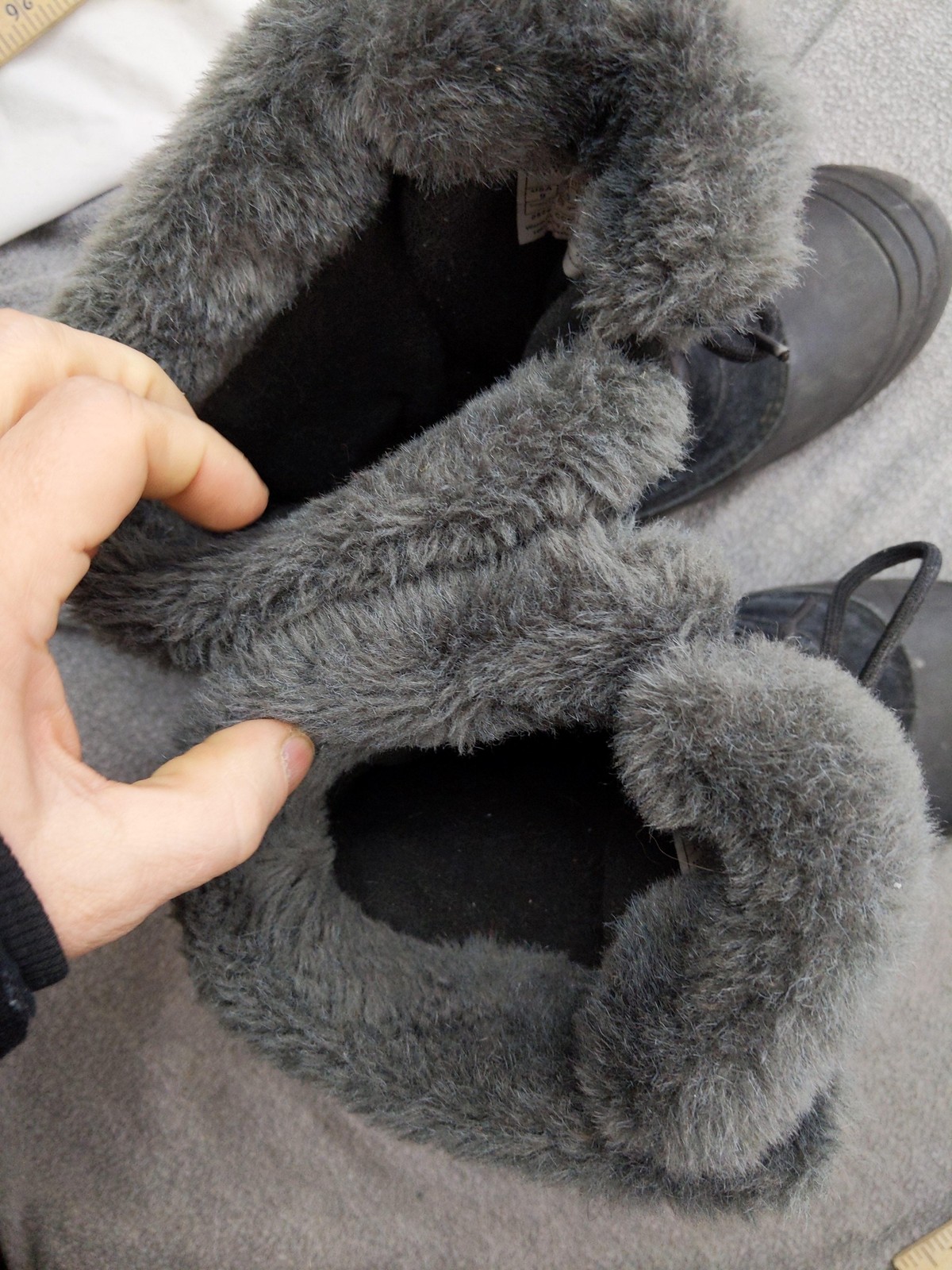 Columbia Snow Boots Womens Size 9 41 Black Suede Mid Calf Winter Insulated