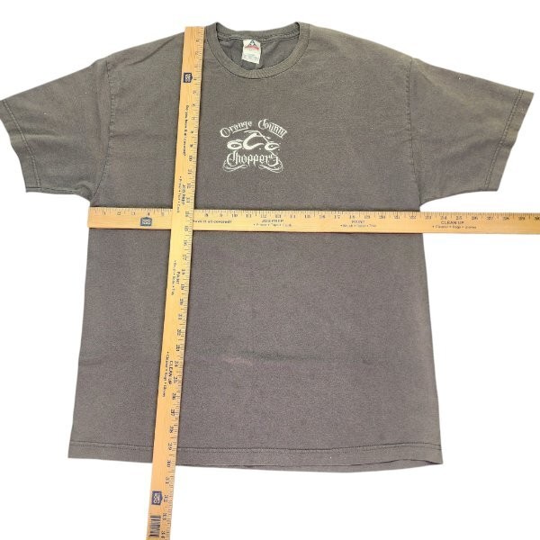 Vintage Y2K Orange County Choppers T-Shirt XL Eagle American Motorcycle Sword