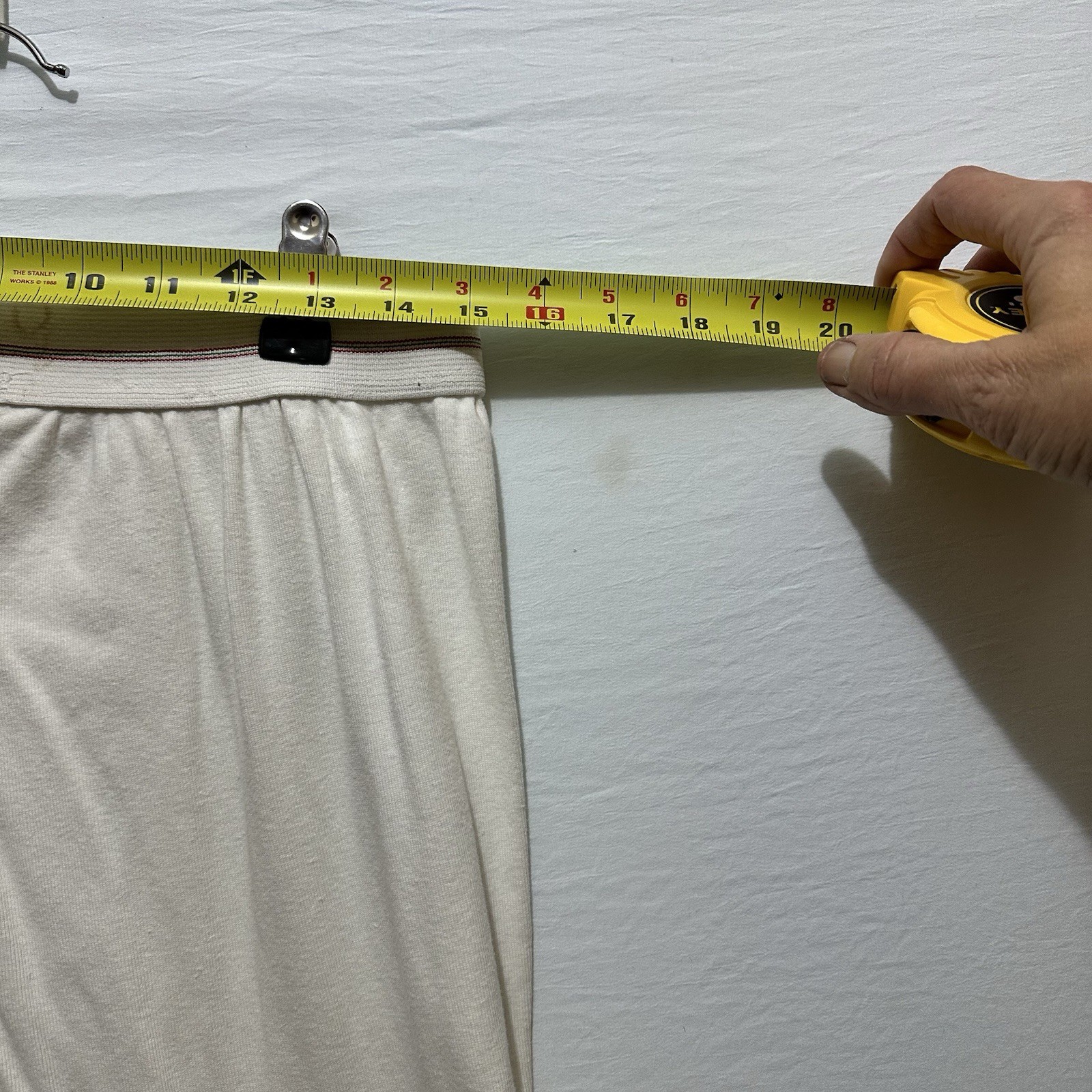 1950s Thermal Underwear Hanes Combed Cotton Long John’s Size 44 E3 Vintage
