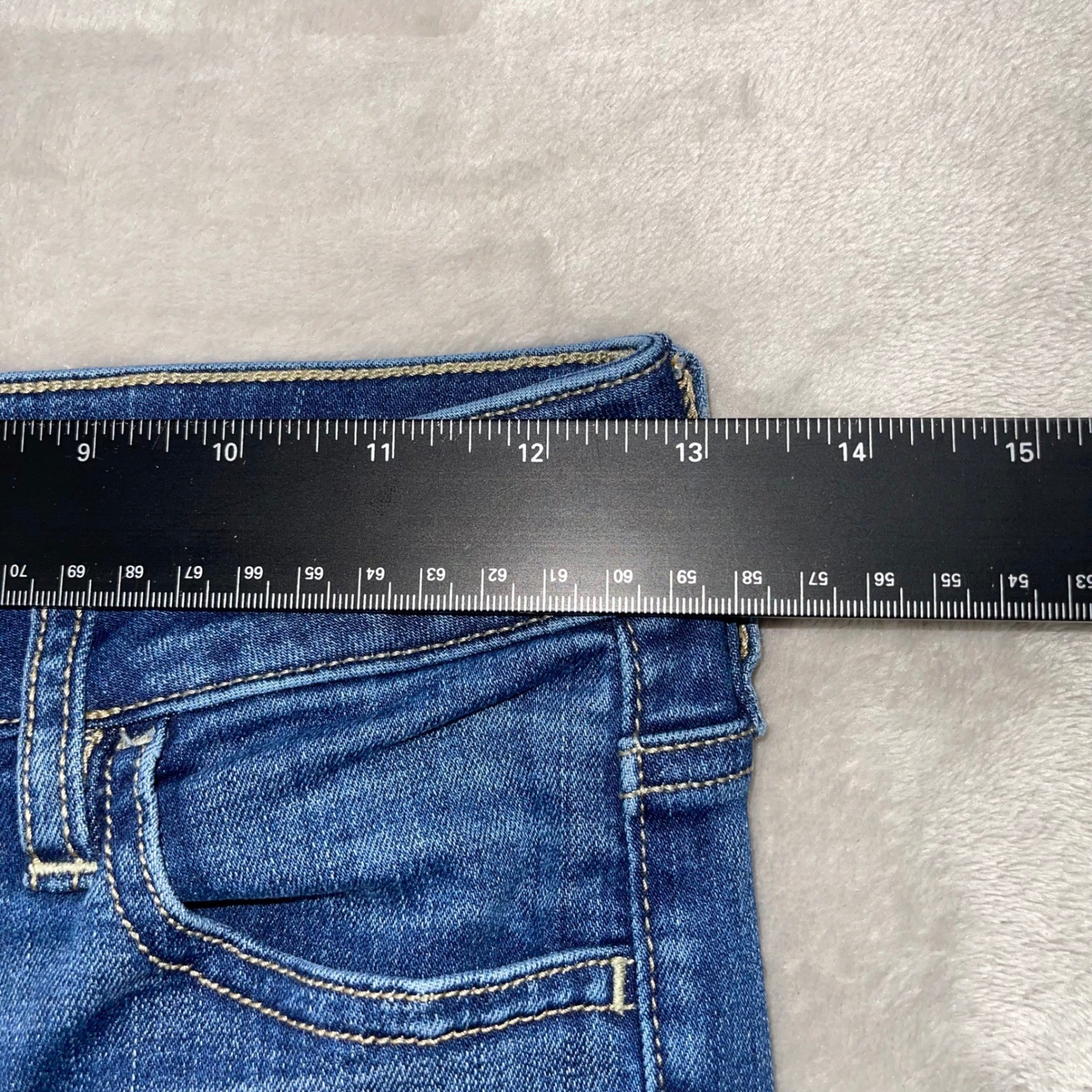 American Eagle Jeans Women 0 Long Super High Rise Jeggings Skinny Blue