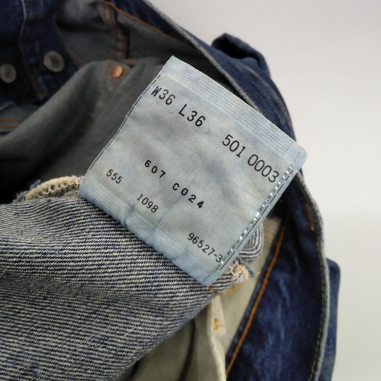 LEVI’S Jeans 501XX Made in Valencia Factory Used
