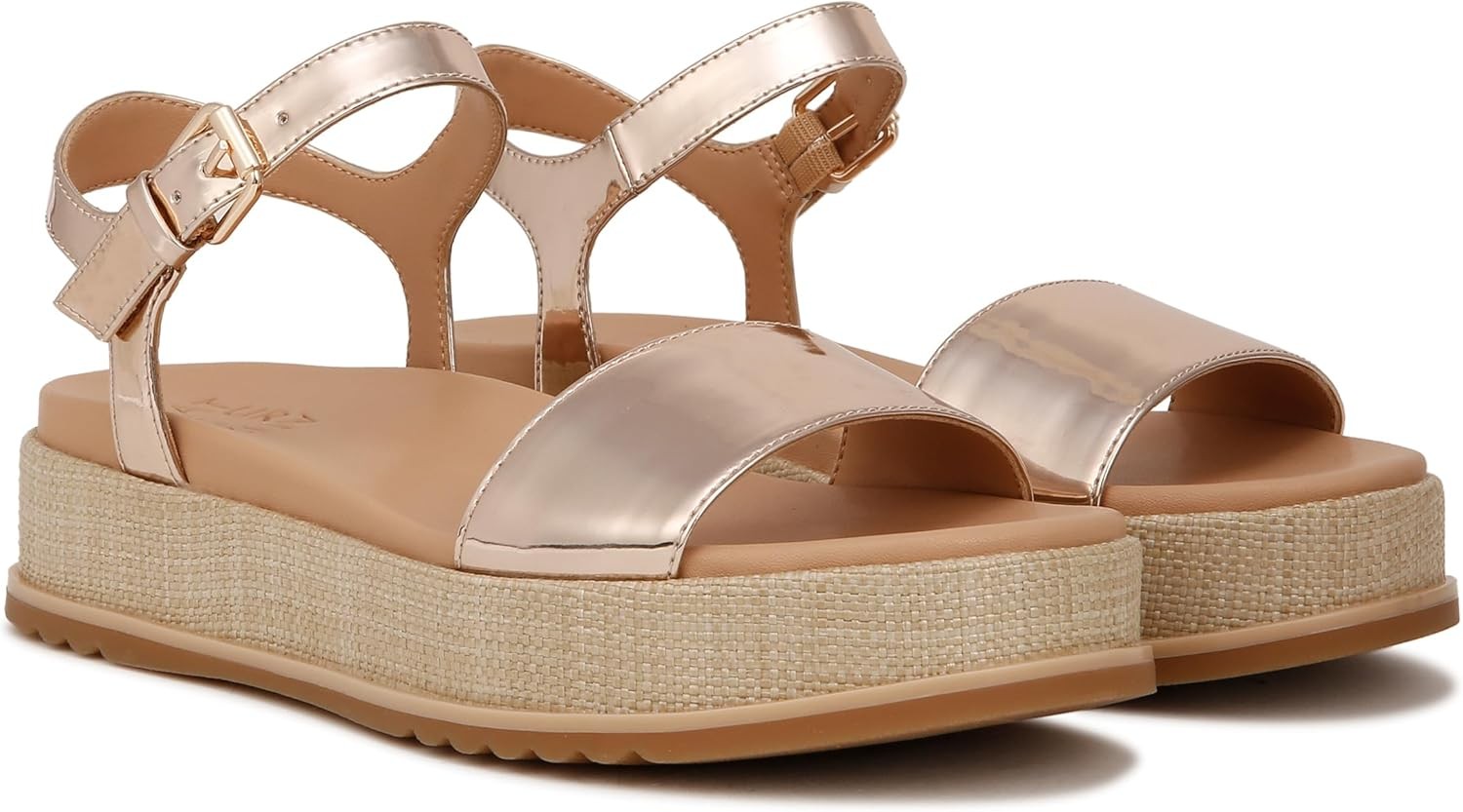 Naturalizer Women’s Zane Ankle Strap Platform Casual Sandal