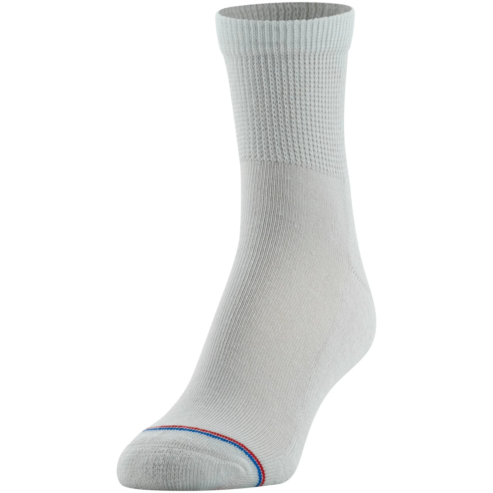 MediPeds Diabetic Womens Half Cushion Ankle Sock 6 Pairs Women’s Shoe Size 10-13