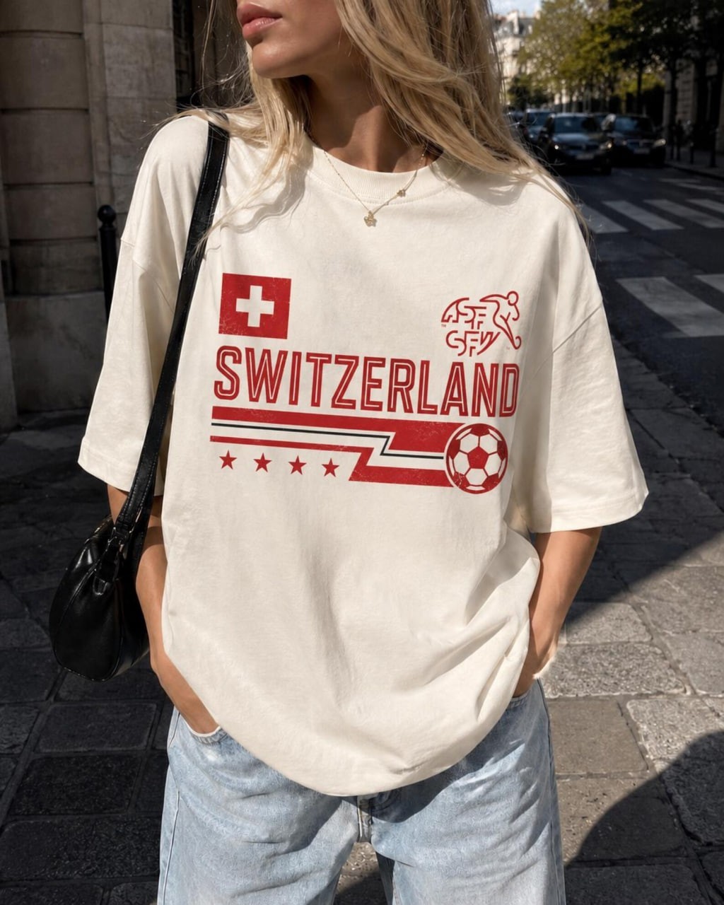 Switzerland Soccer Graphic Tee, Swiss Football Fan Shirt, Vtg Switzerland Shirt