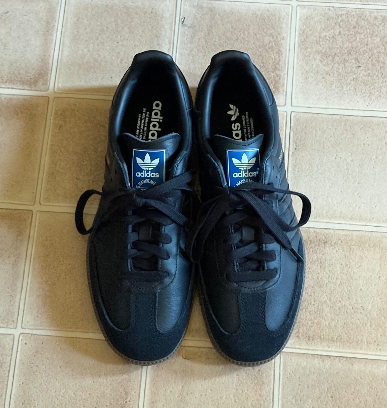SAMBA OG SHOES Core Black / Core Black / Gum, M 7 / W 8