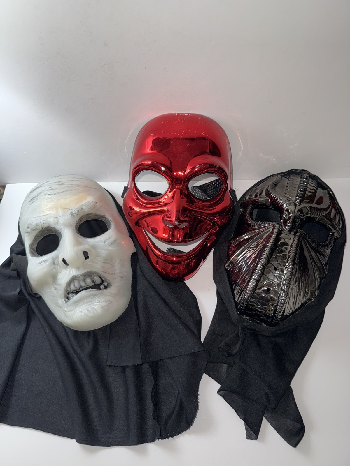 Three Halloween Masks