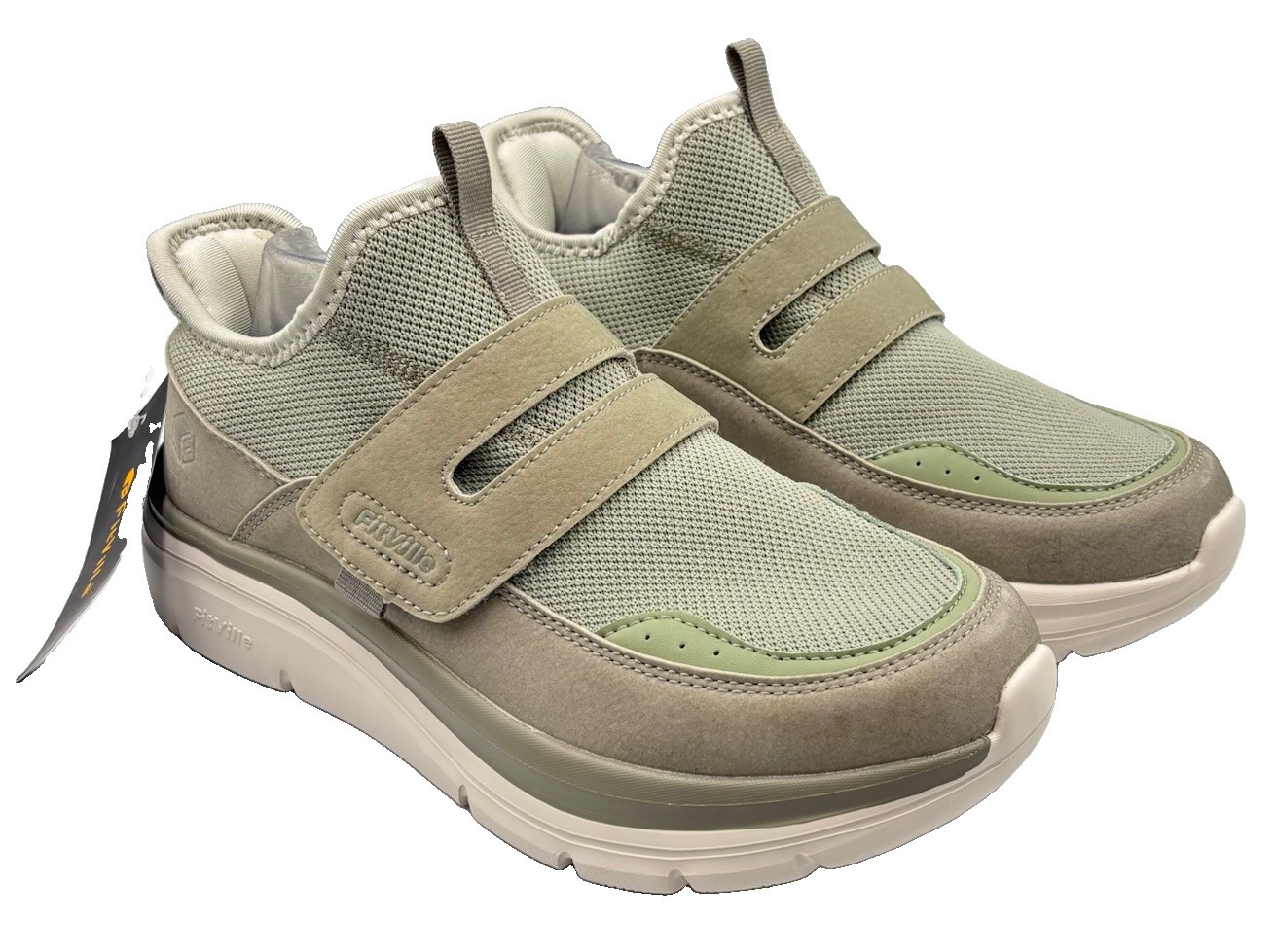 FitVille EasyTop Recovery Diabetic Walking Shoes Women’s 8.5 EW Orthopedic New