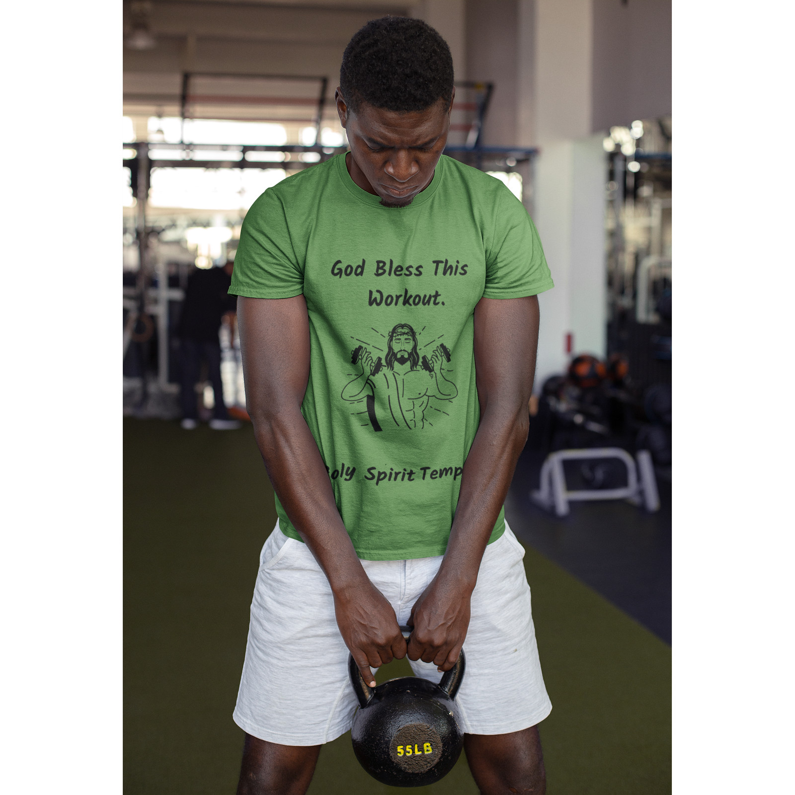 Bella & Canvas 3001C T-Shirt “Bless This Workout” 9 Colors/8 sizes