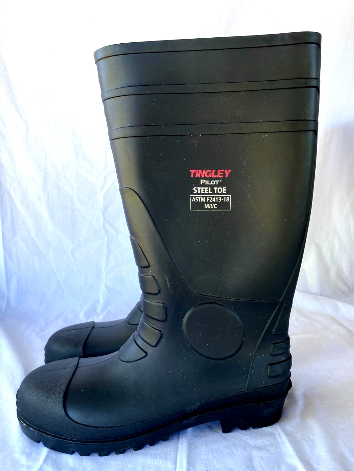 Tingley Pilot Steel Toe Boot ASTM F2413-18 M/I/C Men’s Size 12 Hunting Fishing