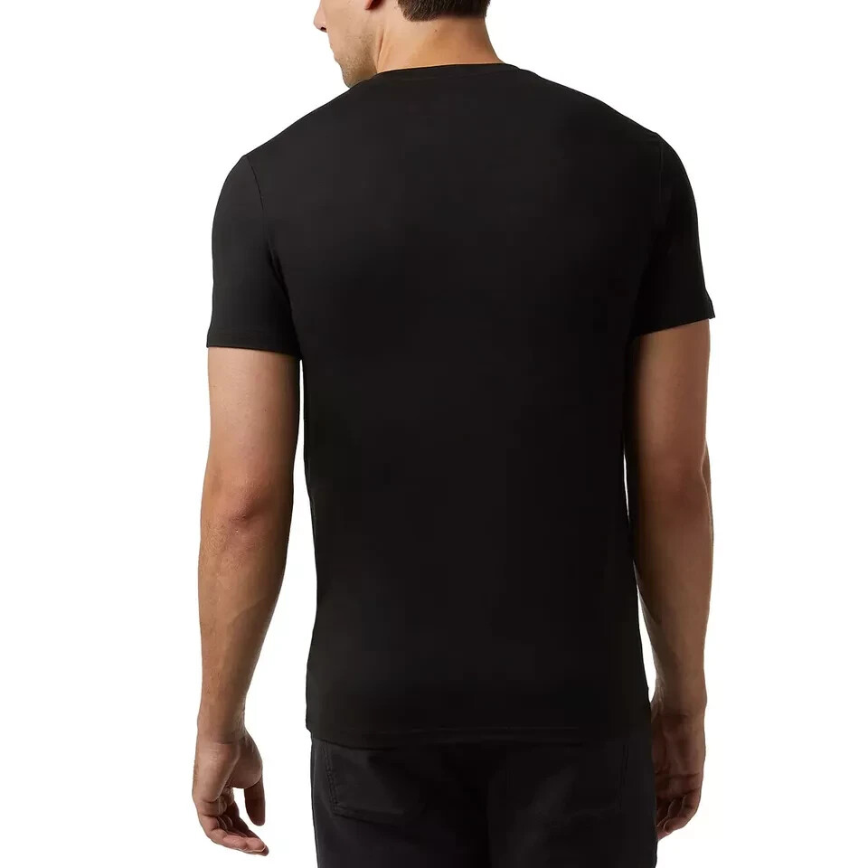 32 Degrees Cool Men’s 3 Pack Short Sleeve Crew Neck Shirt, Black, Size XL