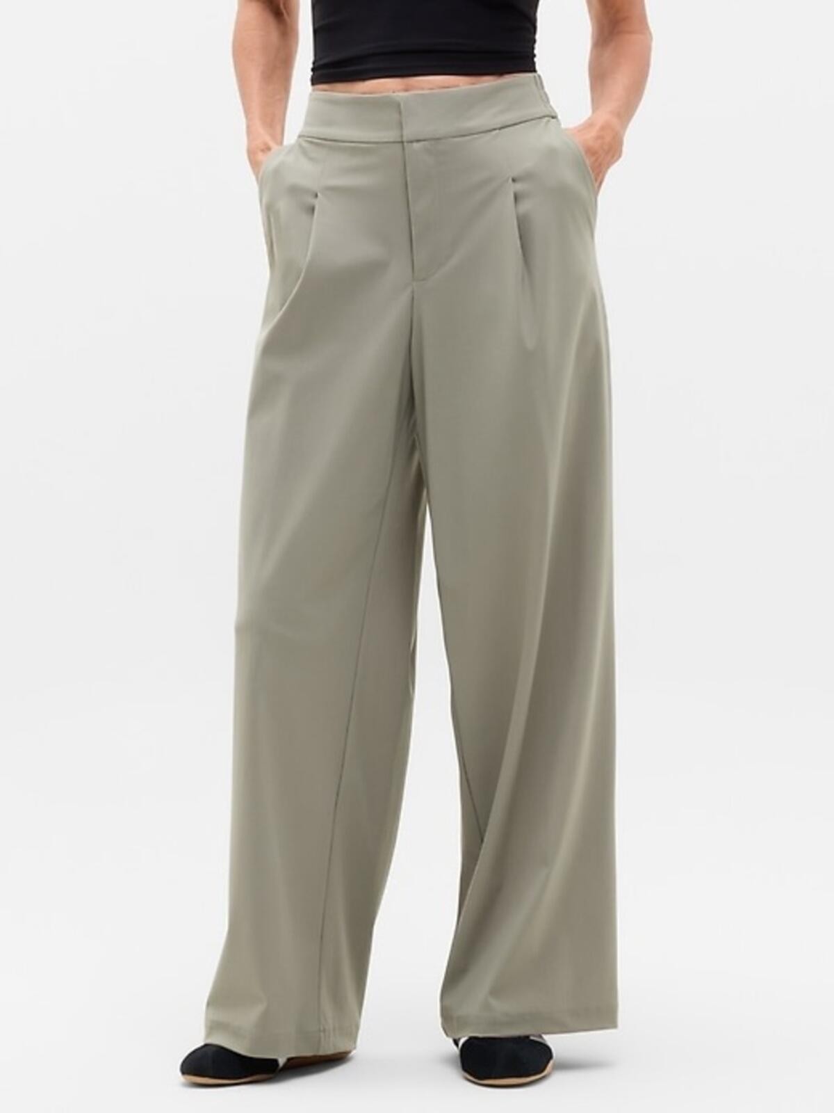 NWT Athleta Pinnacle High Rise Trouser size 0 in Willow Green
