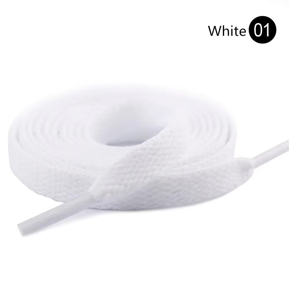 1 Pair Flat Shoelaces Classic Shoe Laces Sports Casual Unisex Strings