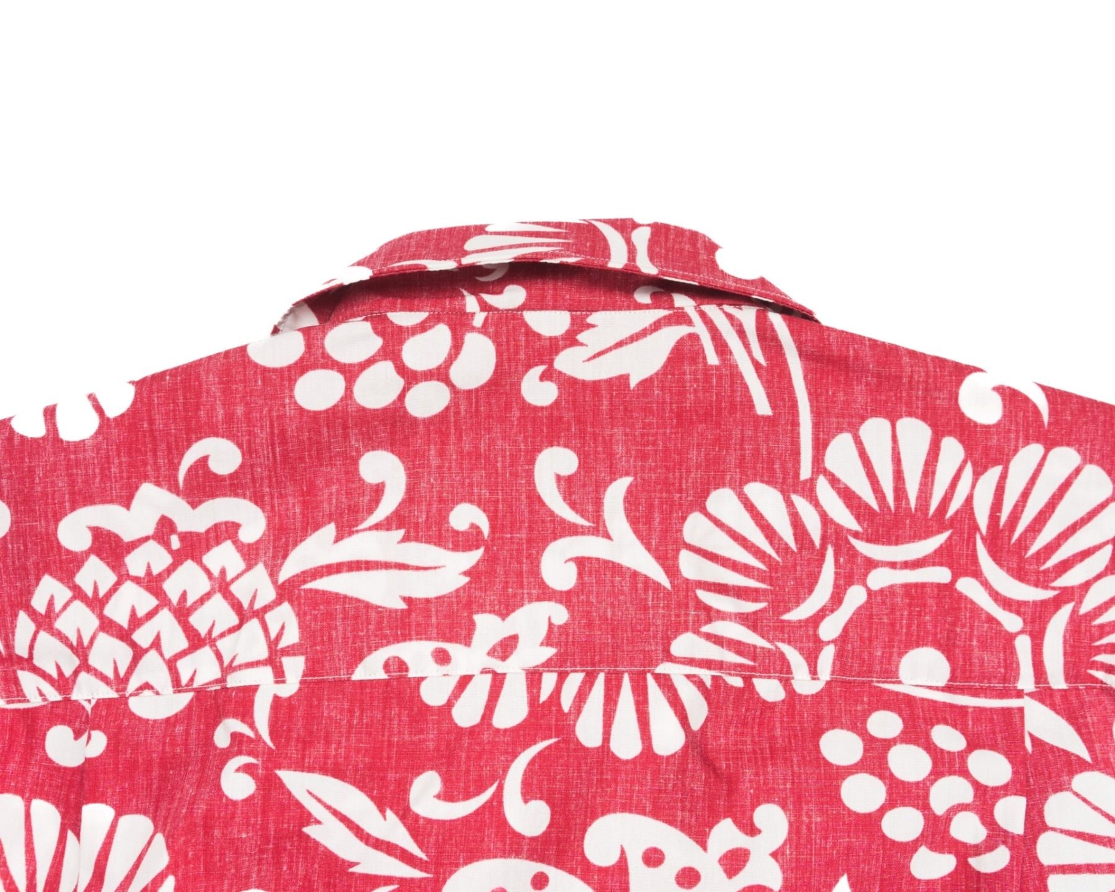 Gitman Vintage $215 Red Duke’s Pareo Print 100% Cotton Camp Shirt S/S L