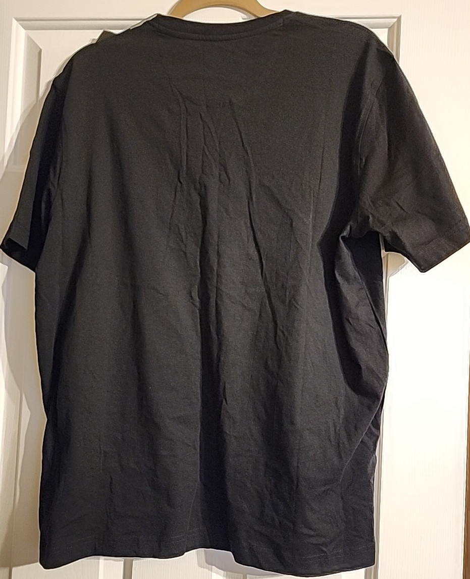 Greg Norman Men’s 100% Combed Cotton SS Pocket T-Shirt Size M – Black NWT