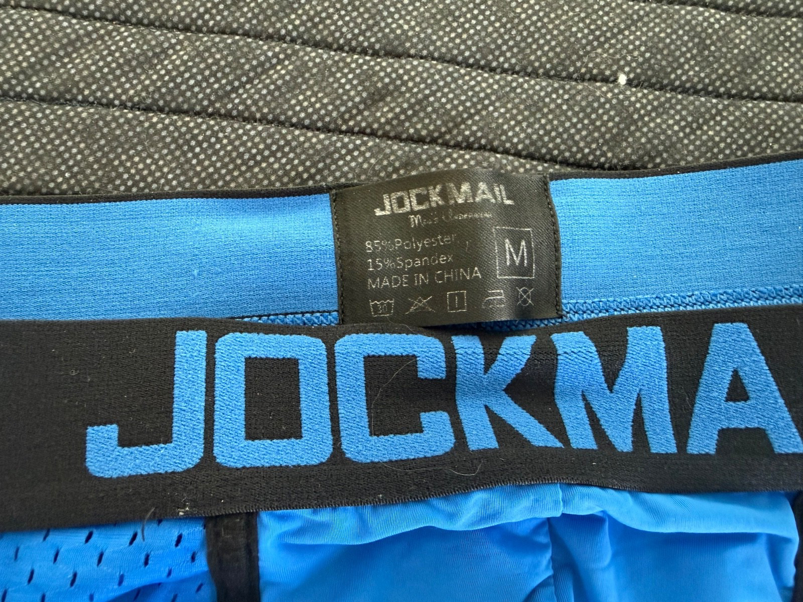 Jockmail Underwear Micro Trunk Fast Drying Mesh Articulated Pouch Sz. Med