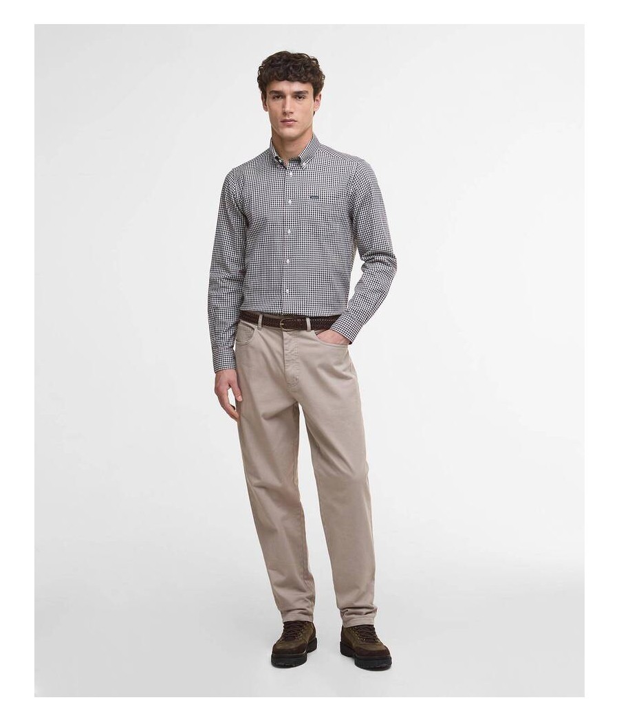 BARBOUR Casual Cotton Shirt Plaid Warm 100% Cotton – Color Options