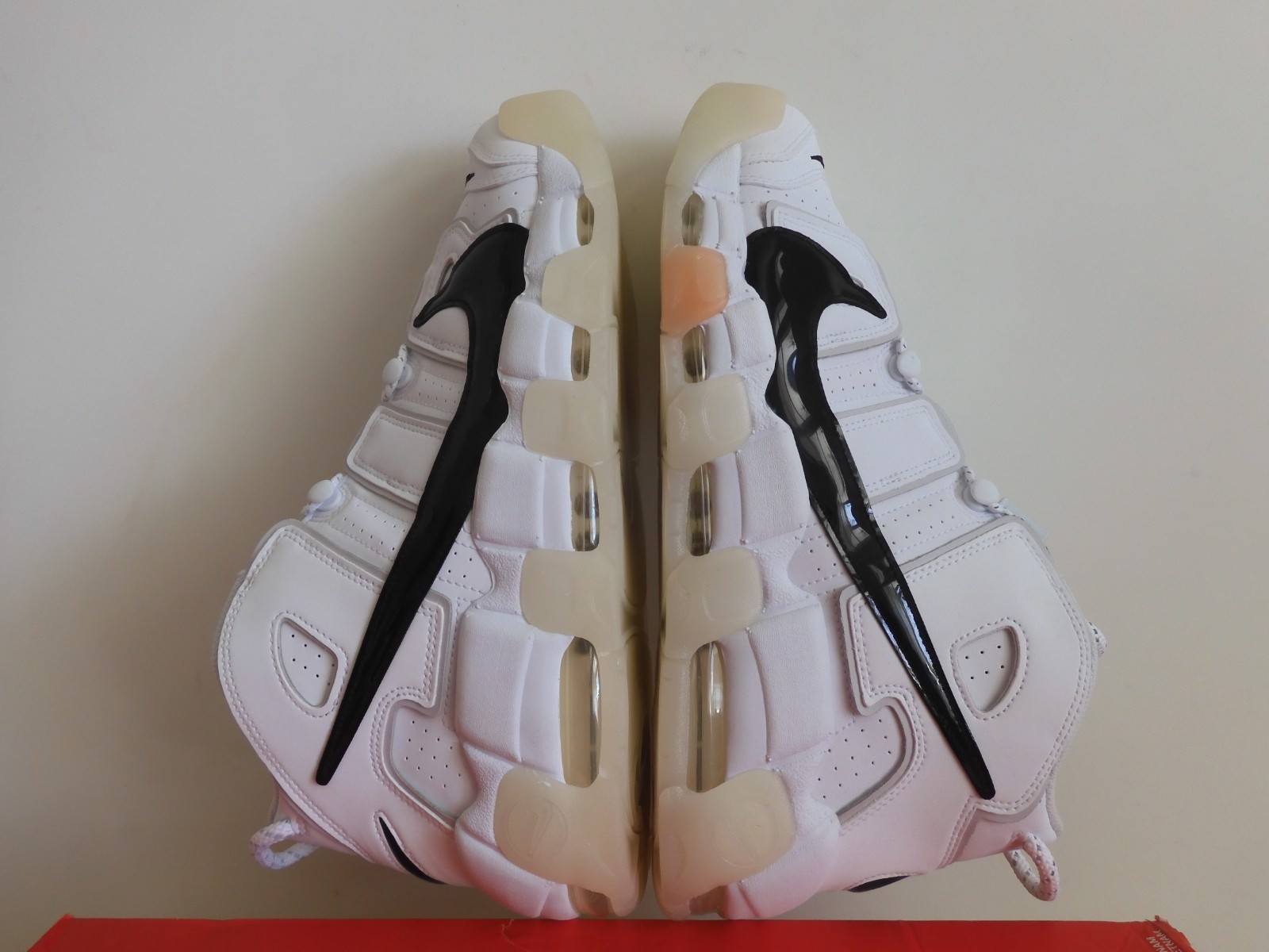 NIKE AIR MORE UPTEMPO ’96 “COPY PASTE WHITE-BLACK-PHOTON DUST SZ 12 [DQ5014-100]