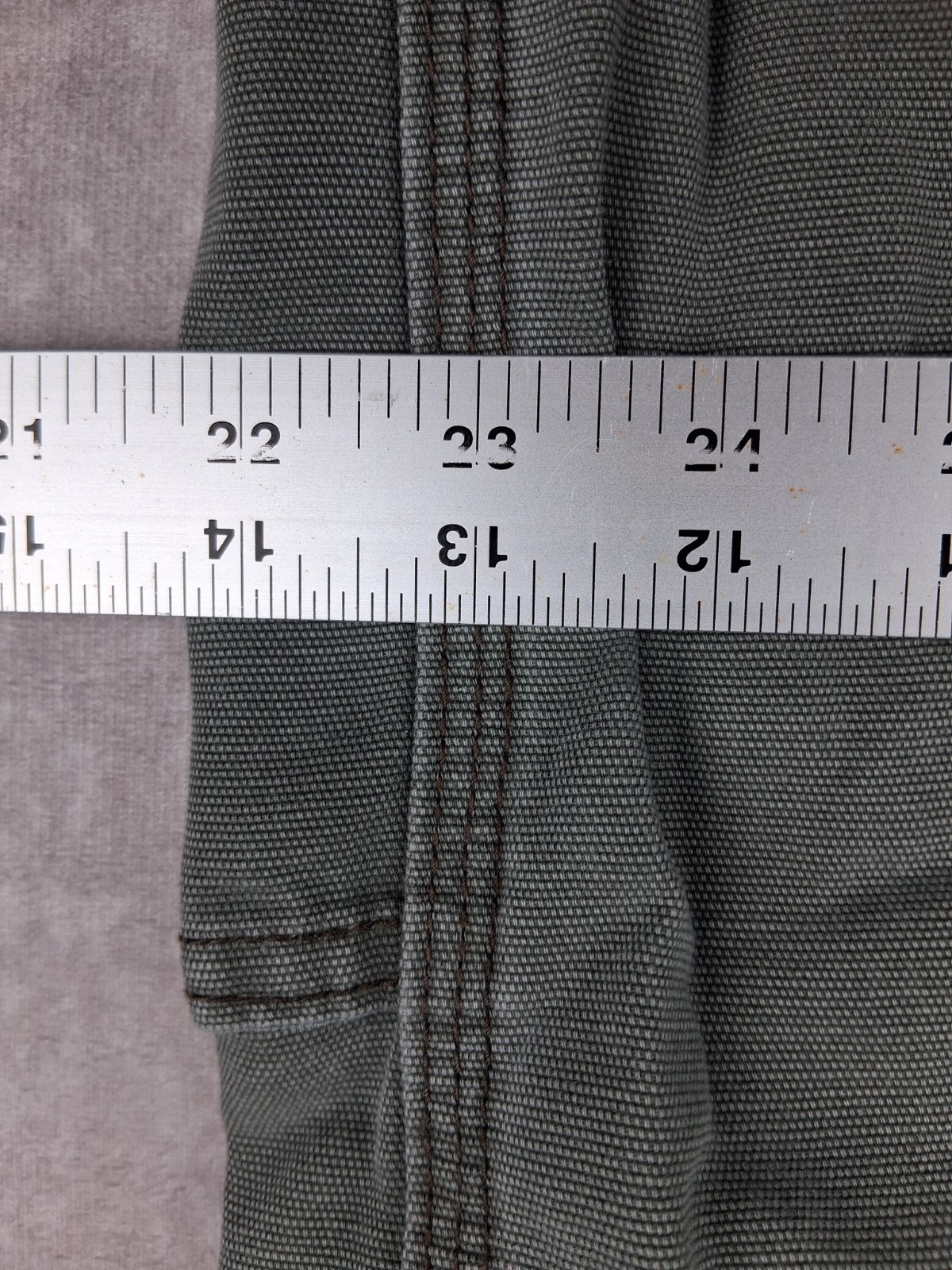Carhartt FR Flame Resistant Pants Mens 37×33 Fit Green FRB159 MOS Loose CAT 2