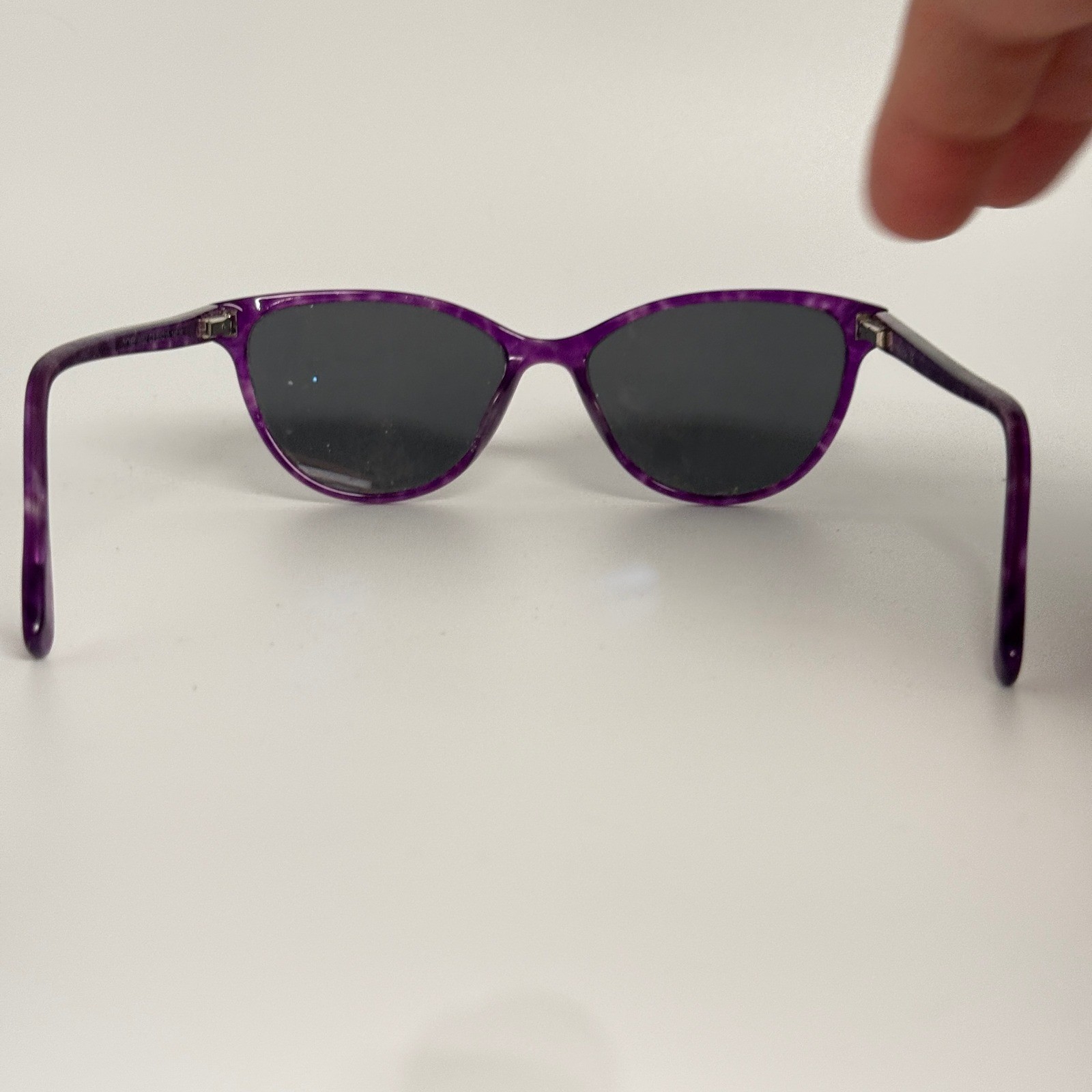 Kubik 8002 C3 Sunglasses Purple Marble Cat Eye Frame 53-15-140 Women Mens
