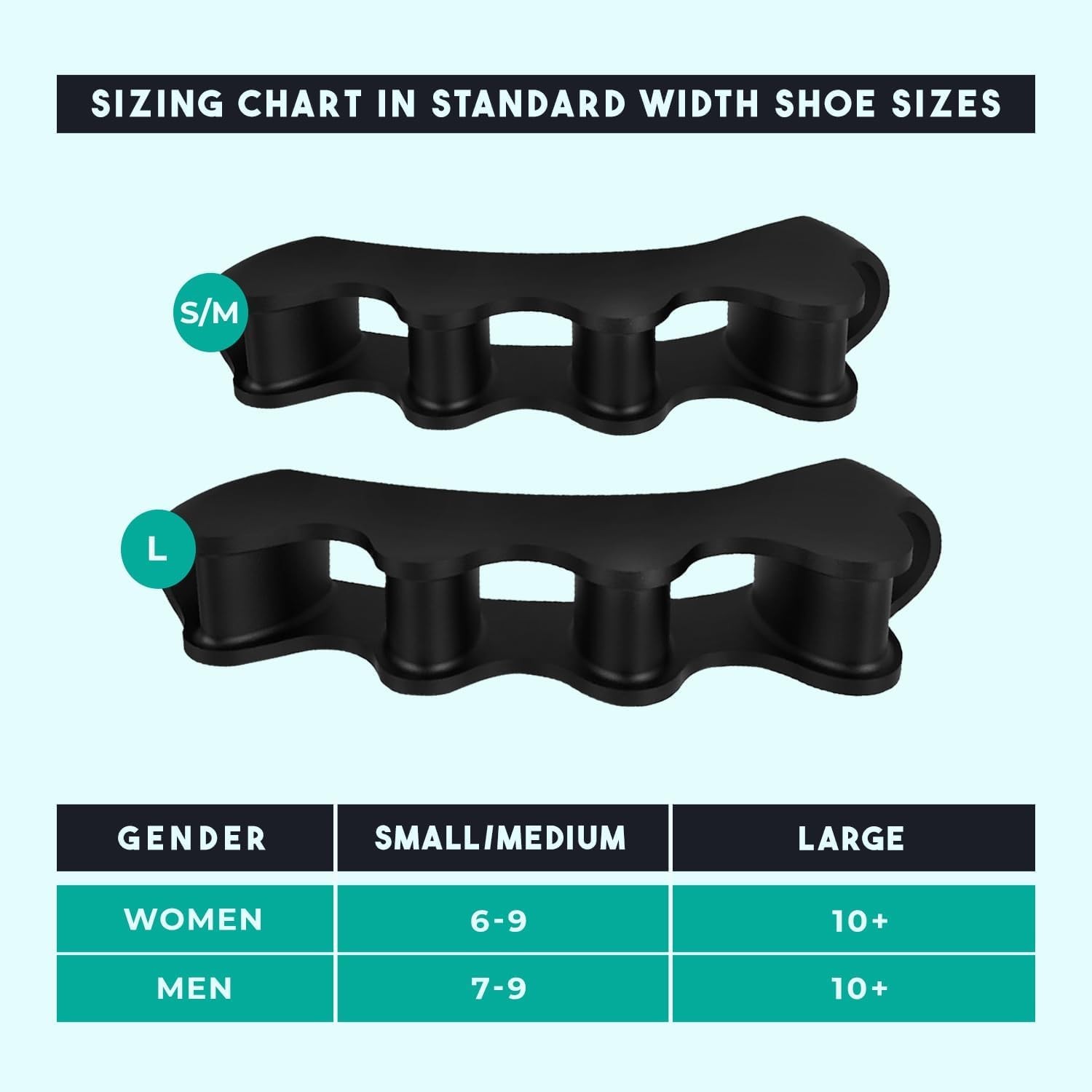 VYCE PrimalStep Toe Separators, Spreaders, Spacers, Straightener to S/M