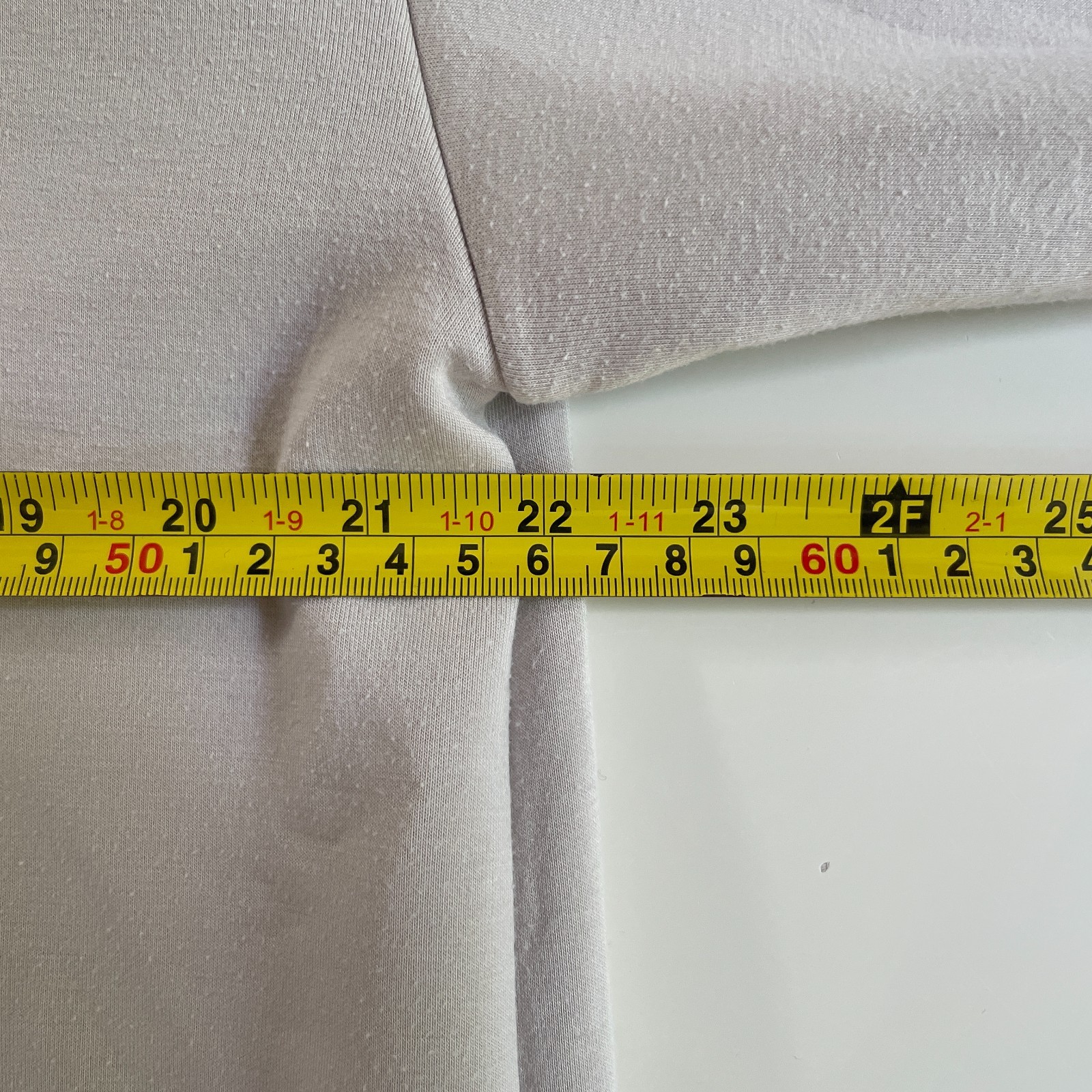 REISS Laney Premium Interlock Half Zip Sweatshirt Stone Neutral Size L Large