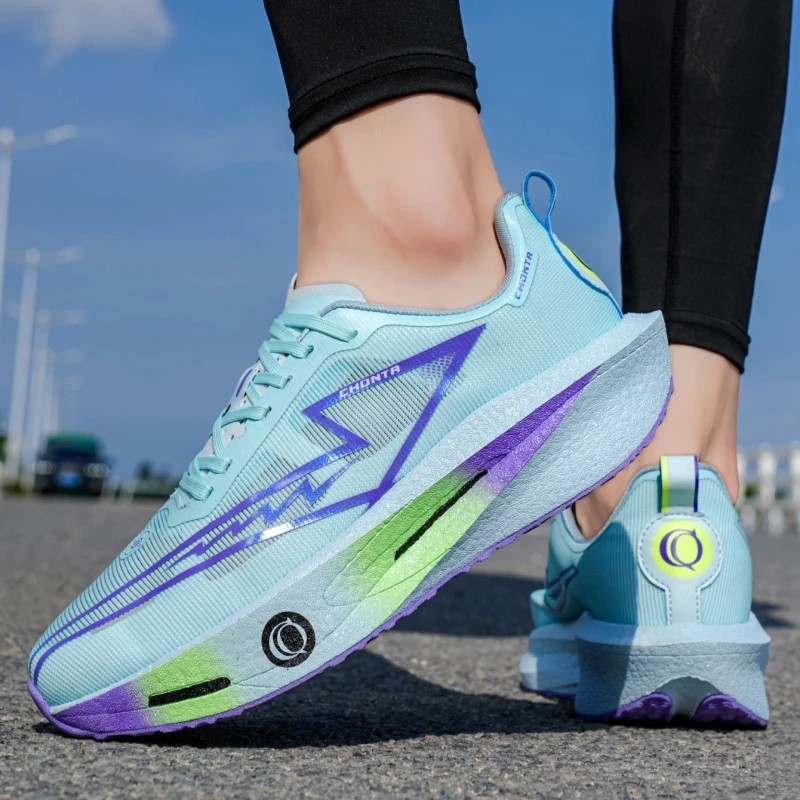 Running Shoes Carbon Plate Lightweight Breathable Men Women Athletic Sneakers