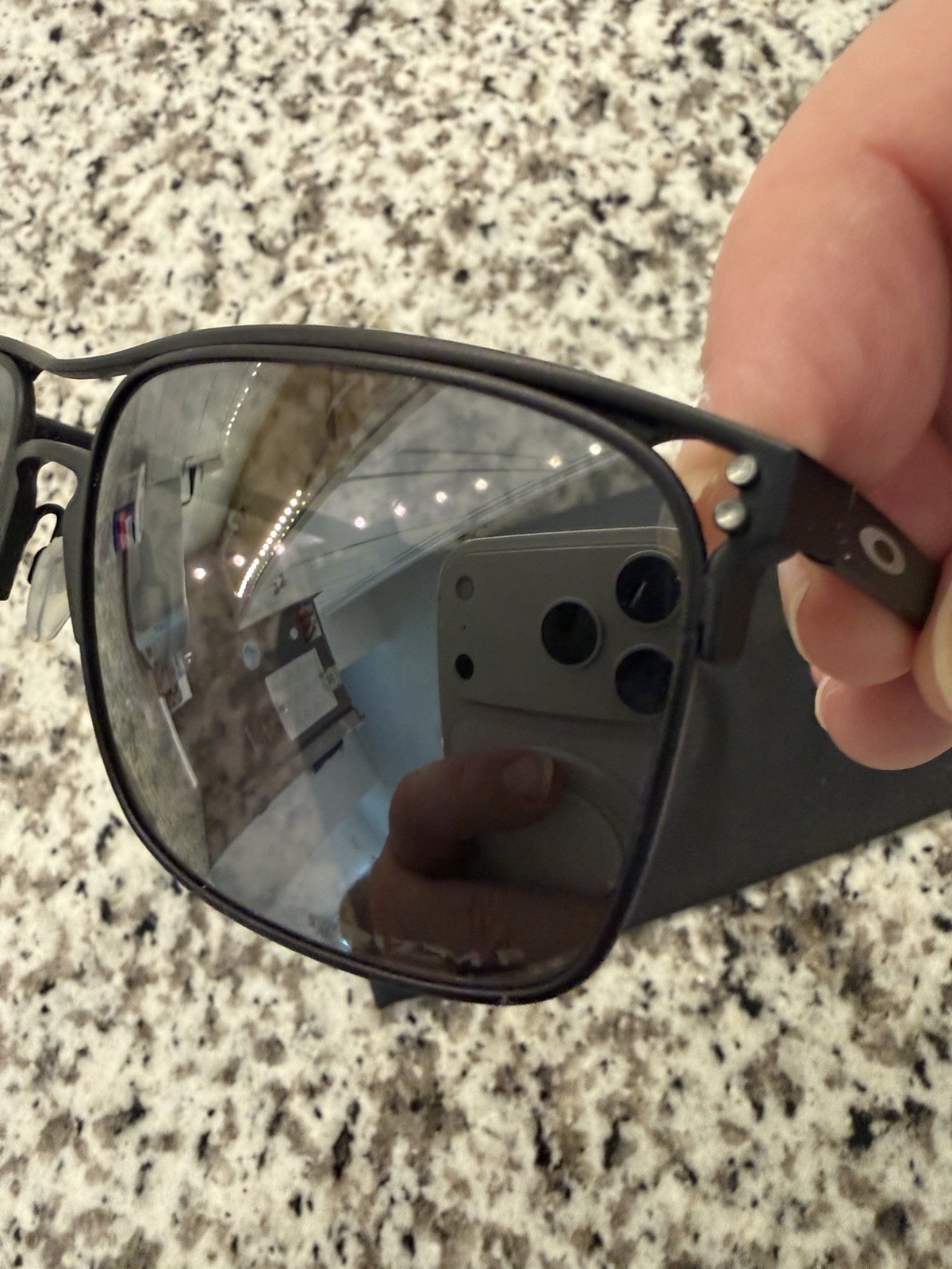 Oakley Holbrook Ti Titanium Matte Black Prizm Black Polarized OO6048-0257