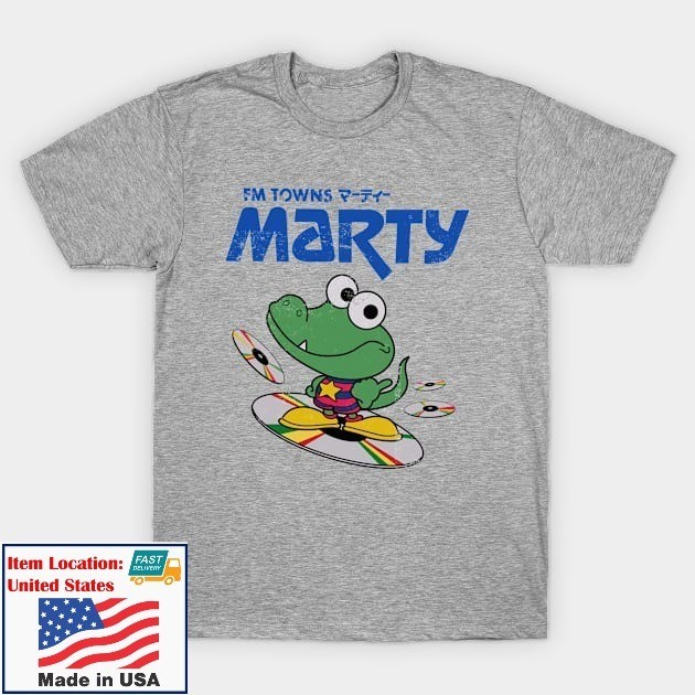 Limited Marty FM TOWN T-Shirt Unisex Adult Size