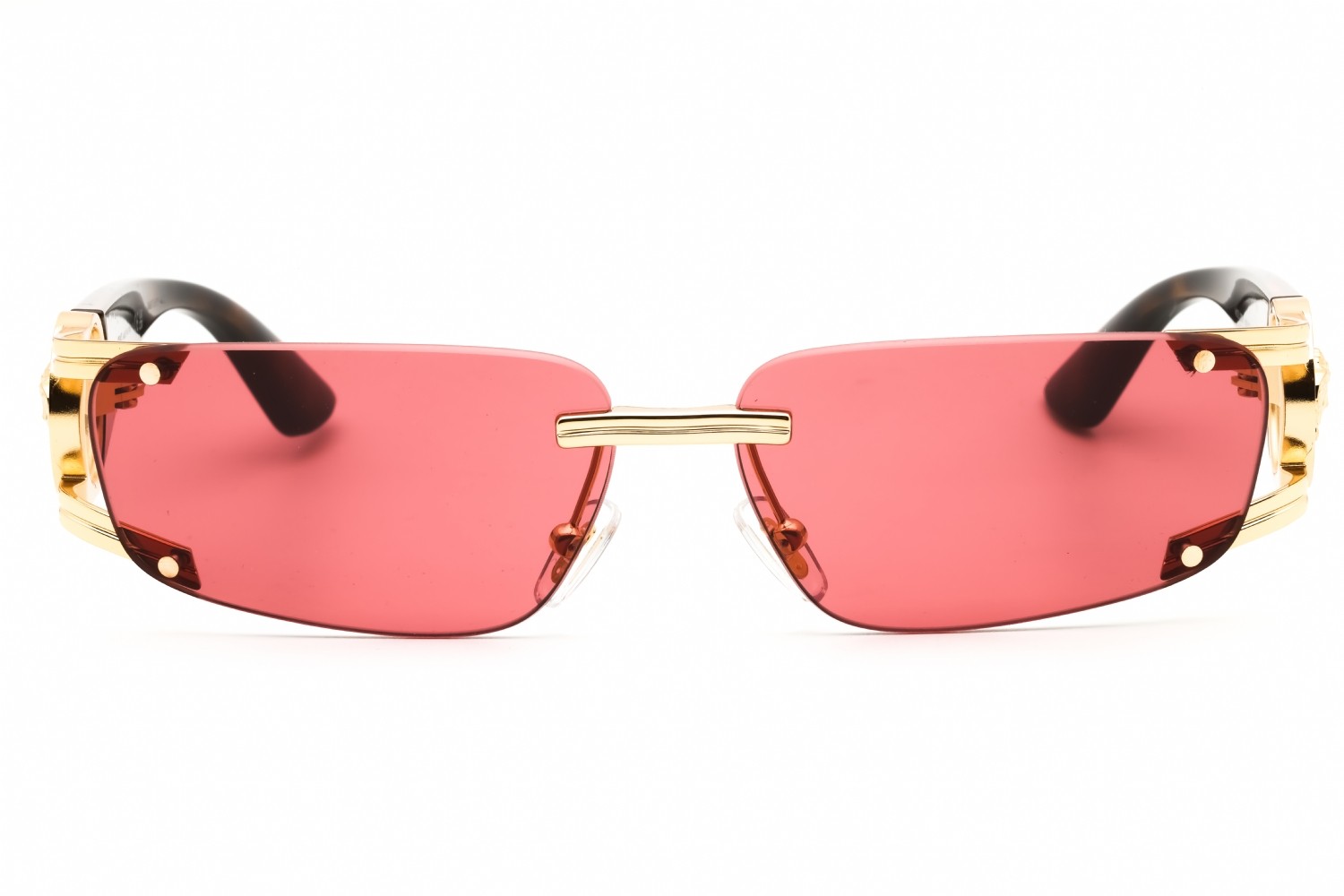 VERSACE VE2291-1002-59 Sunglasses Frame Size 59mm 115mm 13mm GOLD Unisex