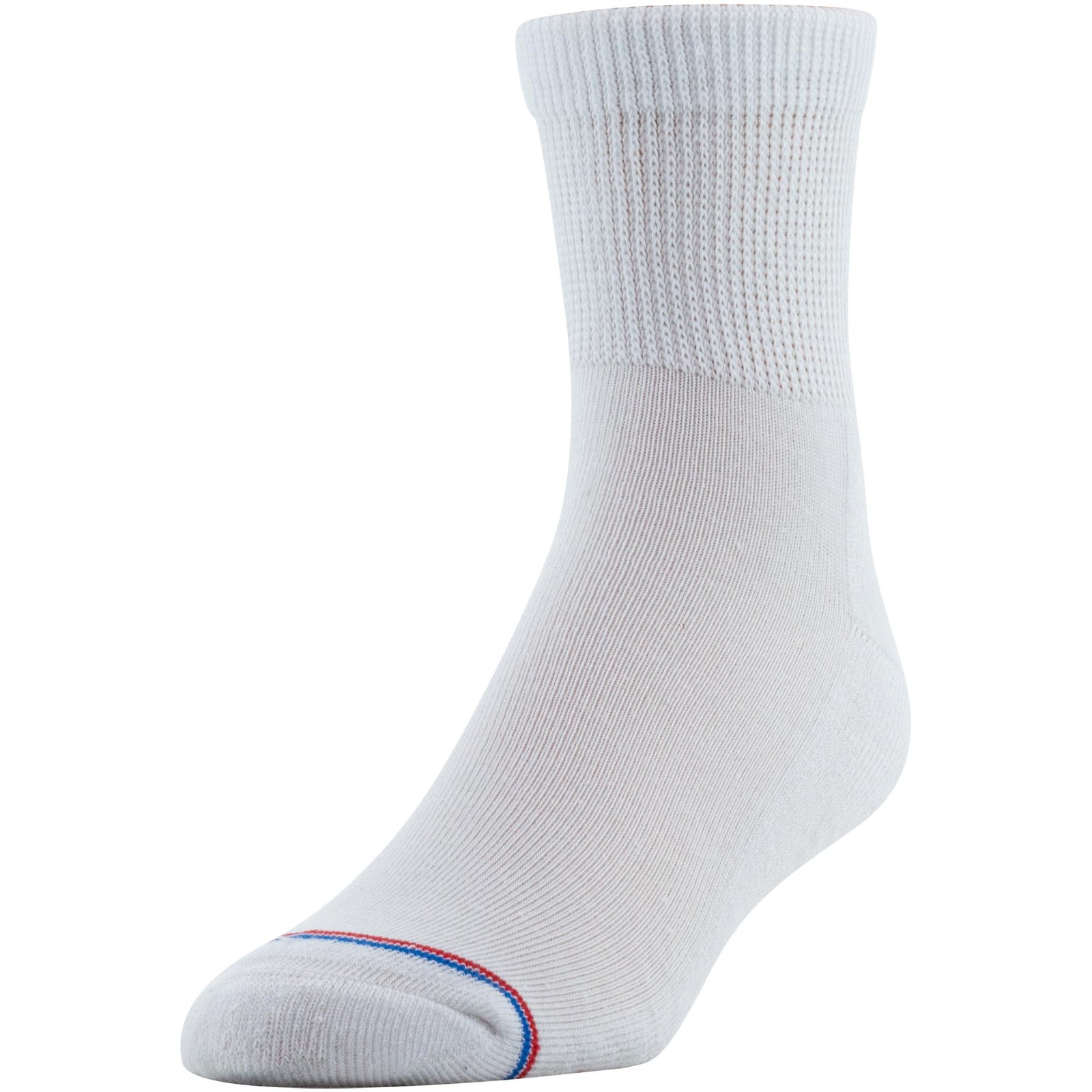 Medipeds 8 Pack Diabetic Quarter Socks Men 7-12 Women 10-13 Moisture Wicking
