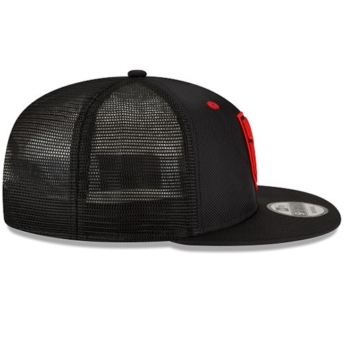 New Era U.S.A Soccer National Team Snapback Hat Black Trucker Mesh Back Cap